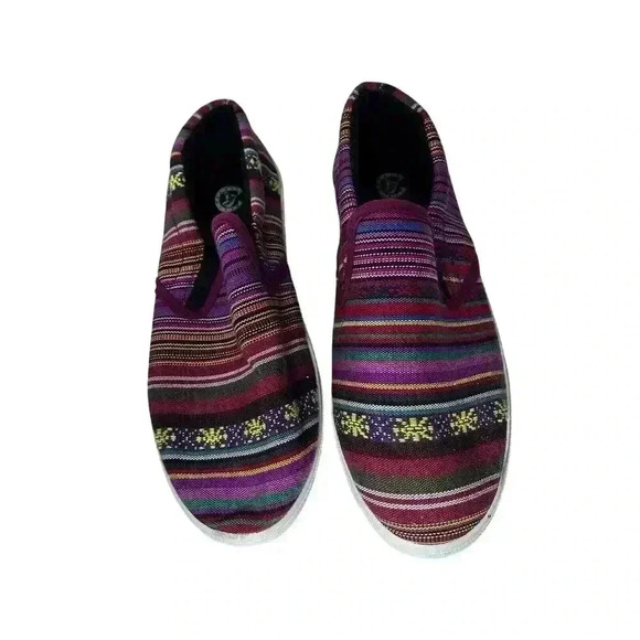 L & B Slip On Low Athletic Shoes 6.5 Multi Color - Picture 12 of 13